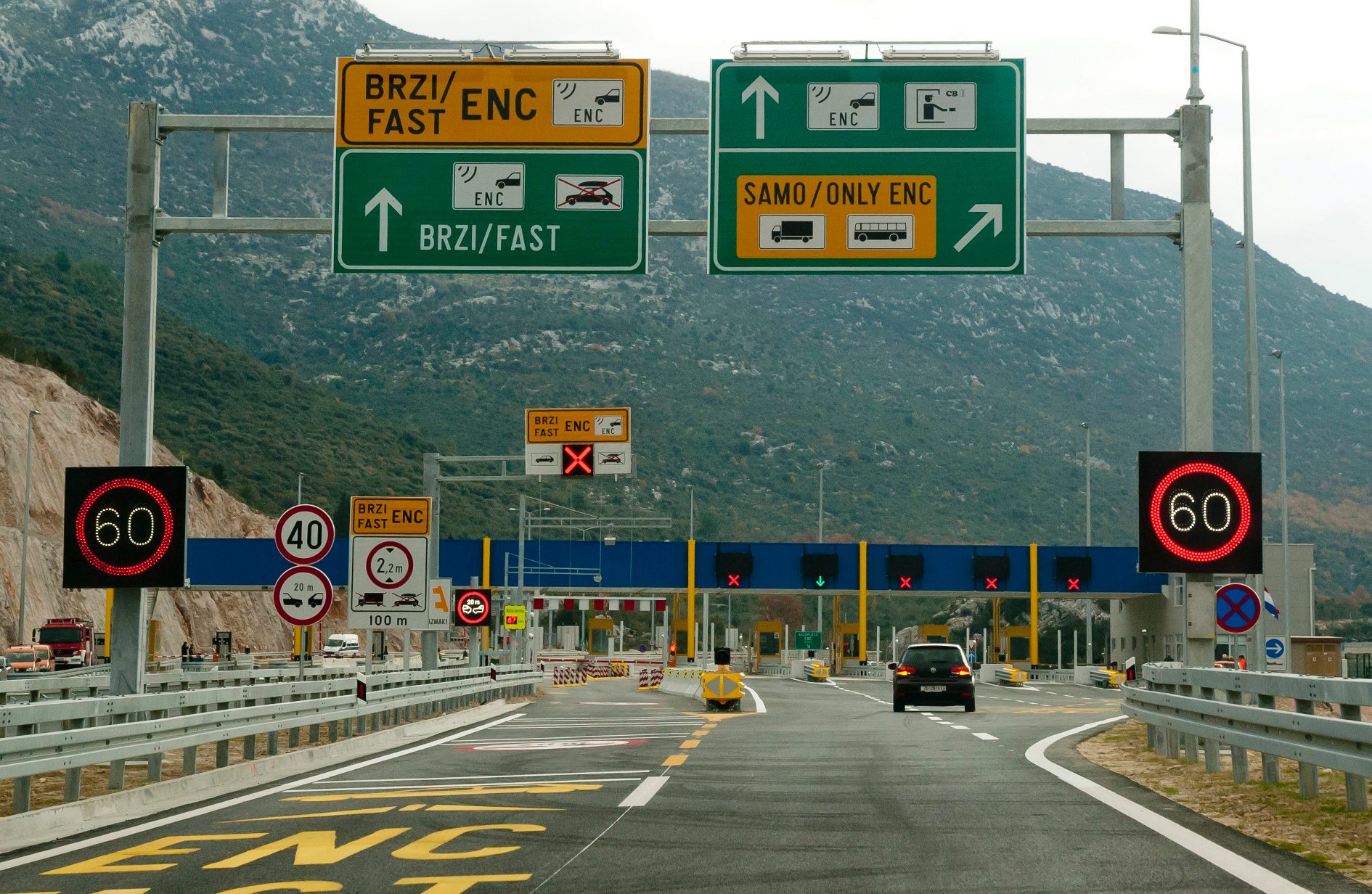 Plaćanje autocestom ENC-om