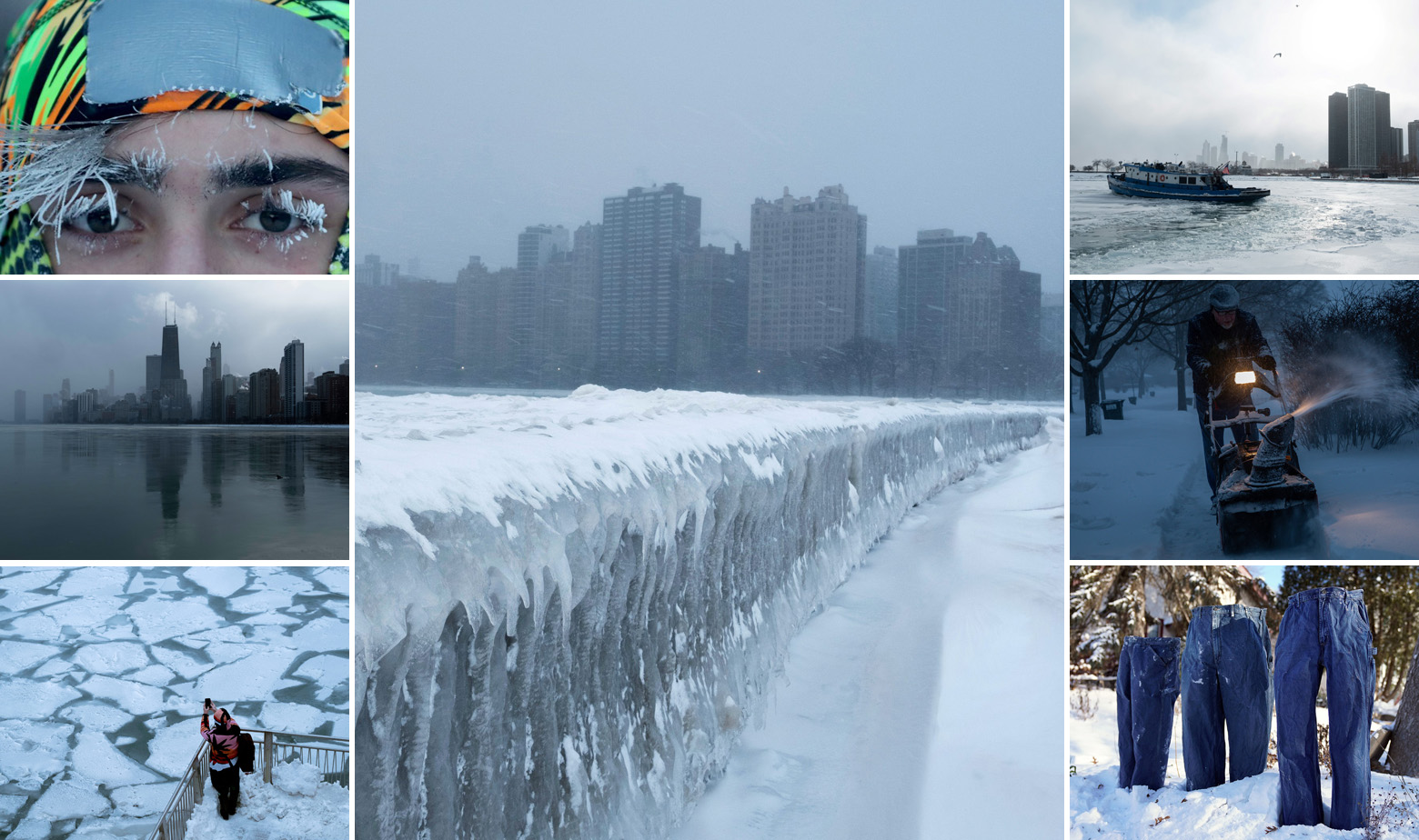 Hladnoća je okovala Chicago i velike dijelove SAD-a