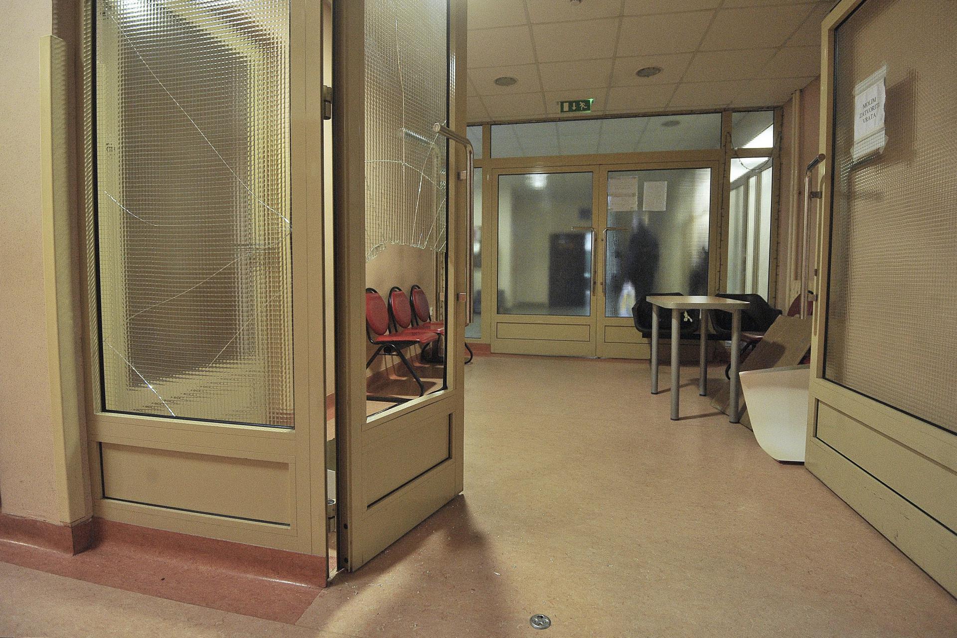 prizor iz bolnice na zagrebačkom Jordanovcu nakon nedavnog incidenta