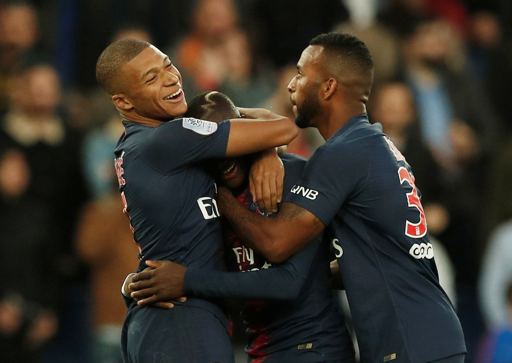 Mbappe, Diaby i Rimane (odigrao je 129 minuta u pet utakmica za PSG)