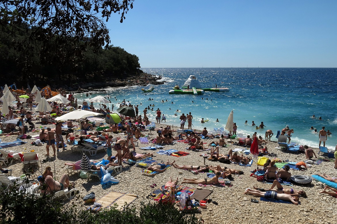 plaža Ambrela u Puli