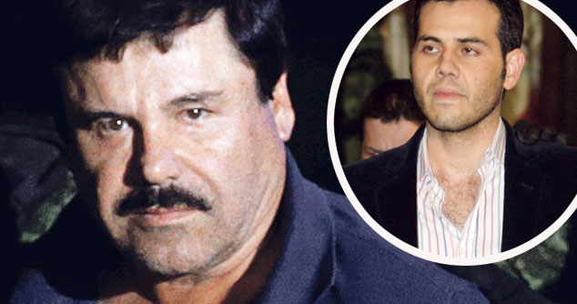 El Chapo (lijevo) i Jesus Vicente Zambada Niebla (desno u krugu)