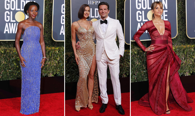 Lupita Nyong'o, Irina Shayk i Bradley Cooper, Halle Berry
