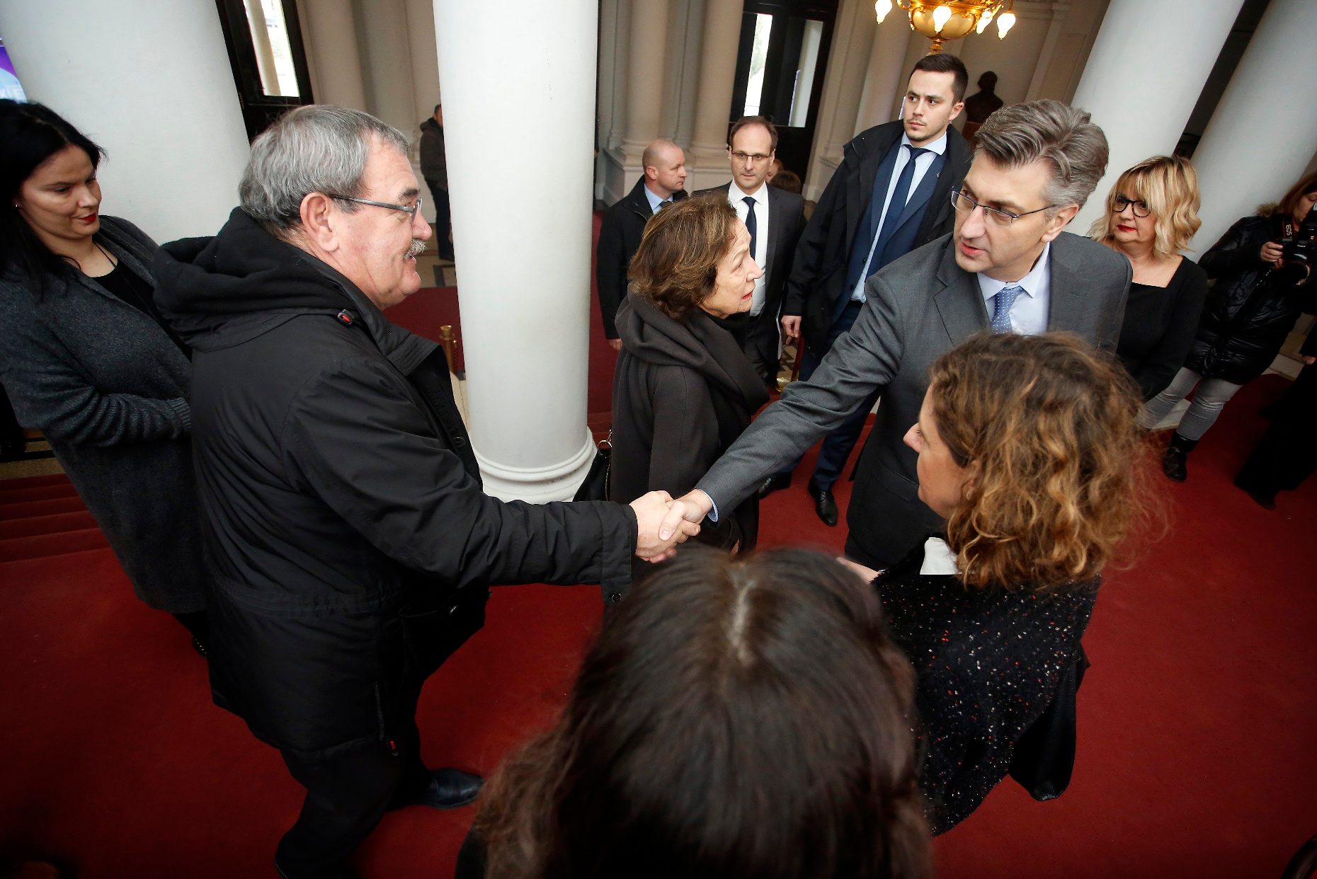 Andrej Plenković, Duško Ljuština