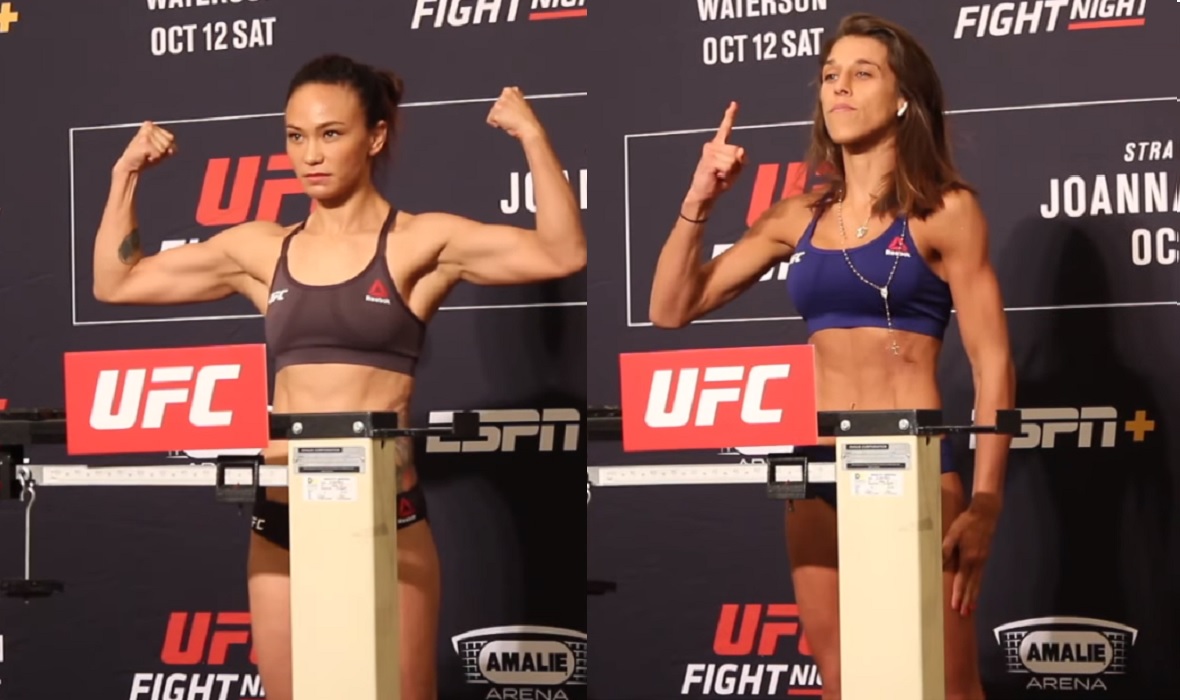 Michelle Waterson i Joanna Jedrzejczyk