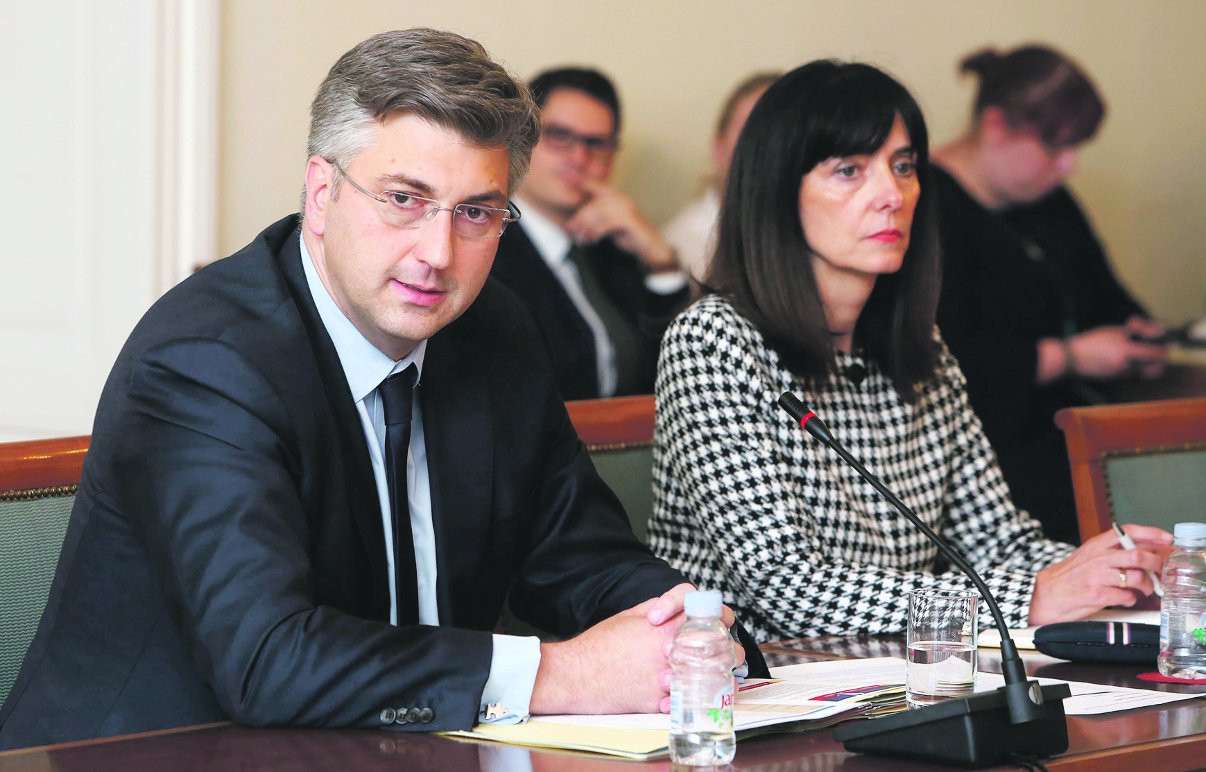 Andrej Plenković i Blaženka Divjak