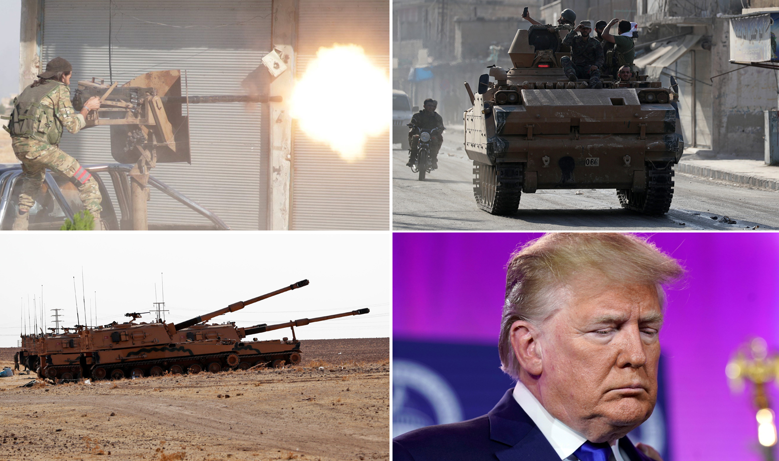 Trump i prizori iz Sirije