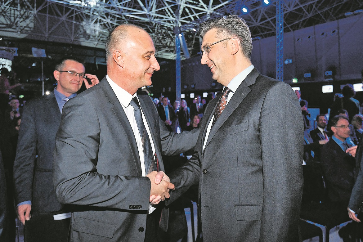 Ivan Vrdoljak i Andrej Plenković