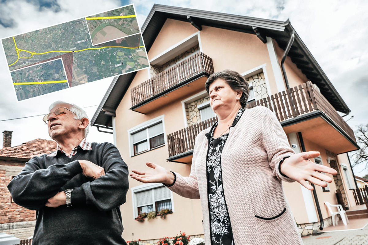 supružnici Ivo i Mara Perković, povratnici u mjesto Garevac