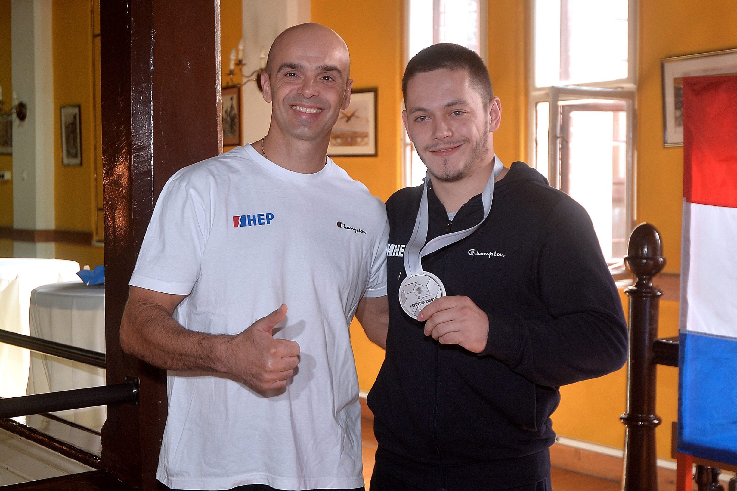 Tin Srbić i Lucijan Krce