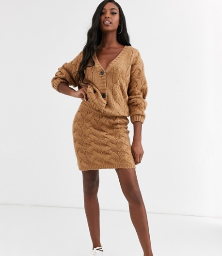 Asos pletena suknja £20.25