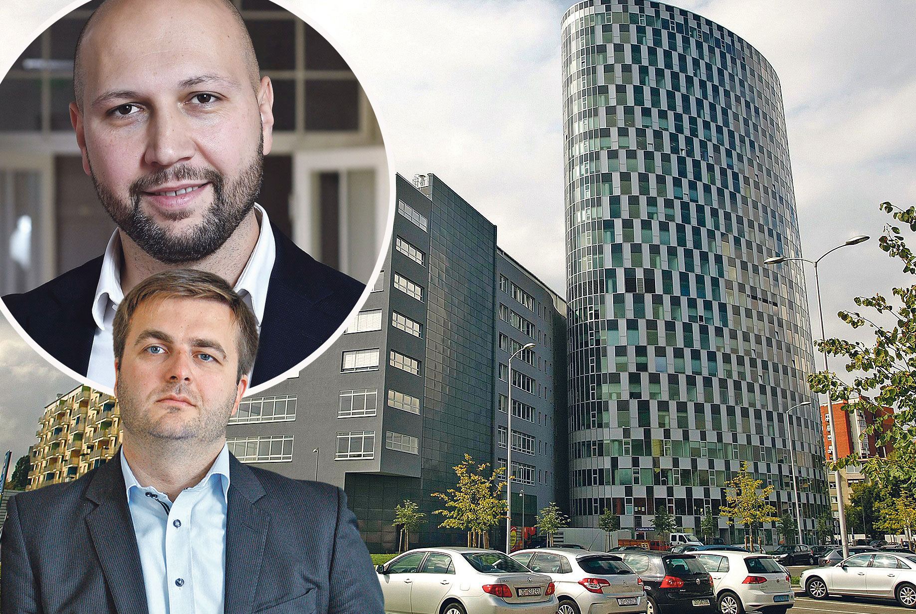 Mihael Zmajlović (gore lijevo), Tomislav Ćorić (dolje lijevo)