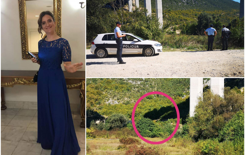Policija na mjestu gdje je pronađeno tijelo nesretne djevojke 