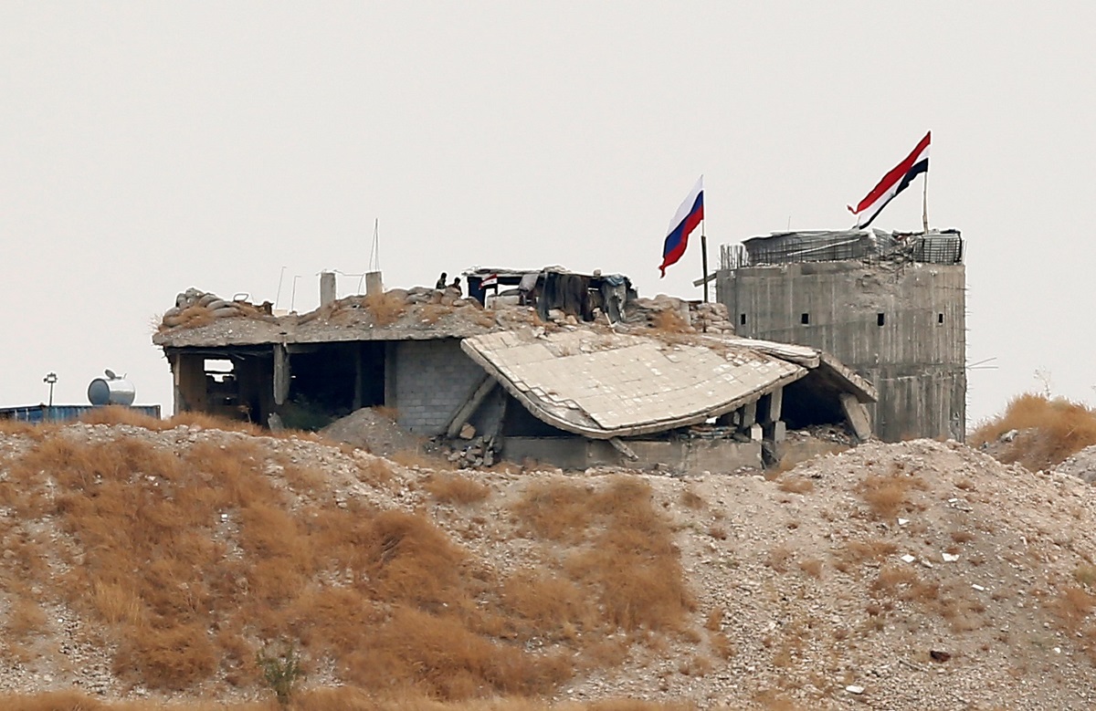 Ruska i sirijska zastava