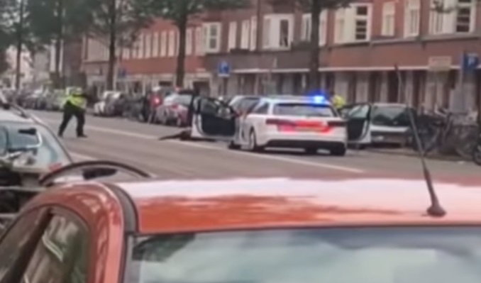 Uhićenje u Amsterdamu