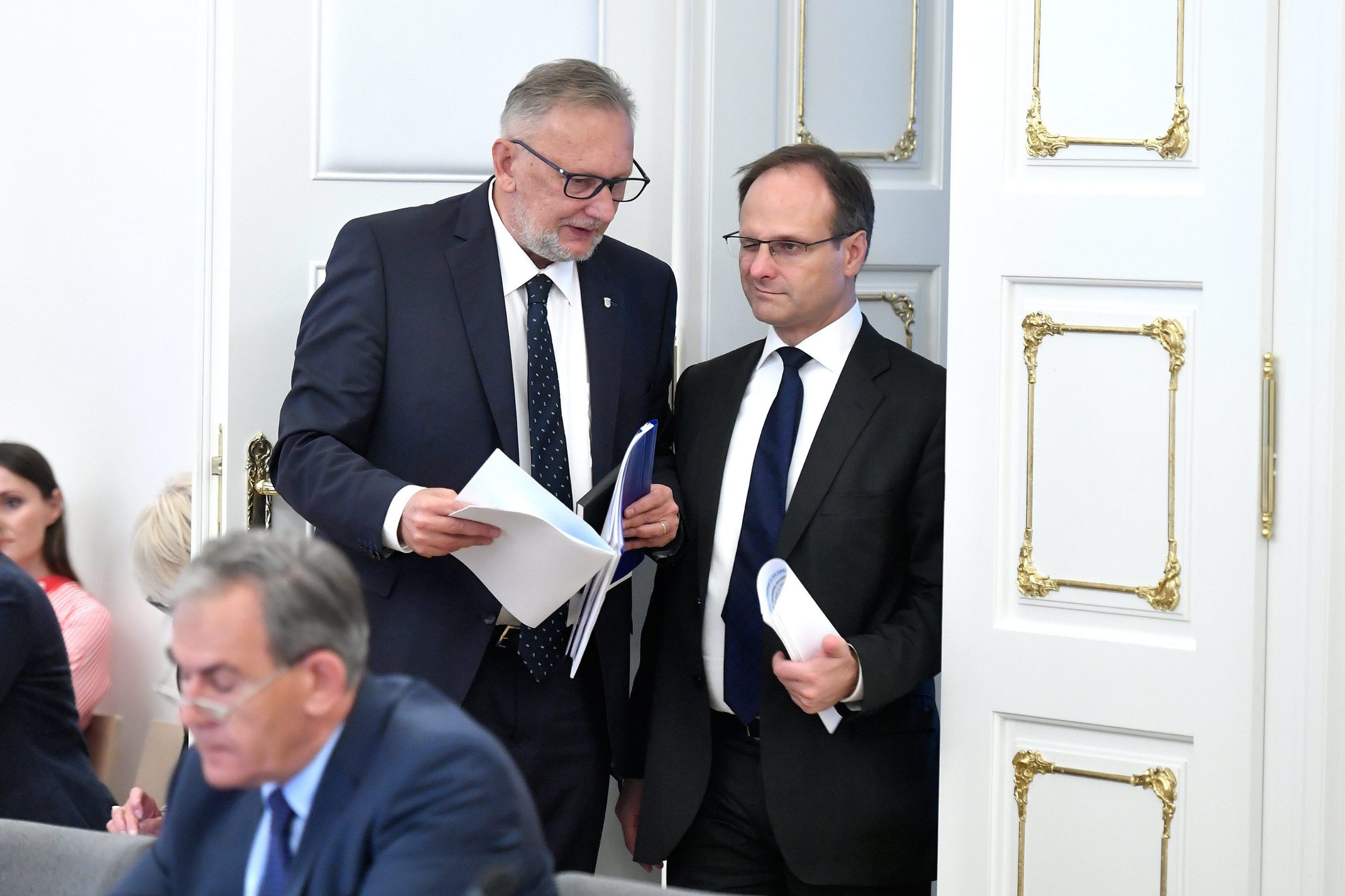 Davor Božinović i Zvonimir Frka-Petešić