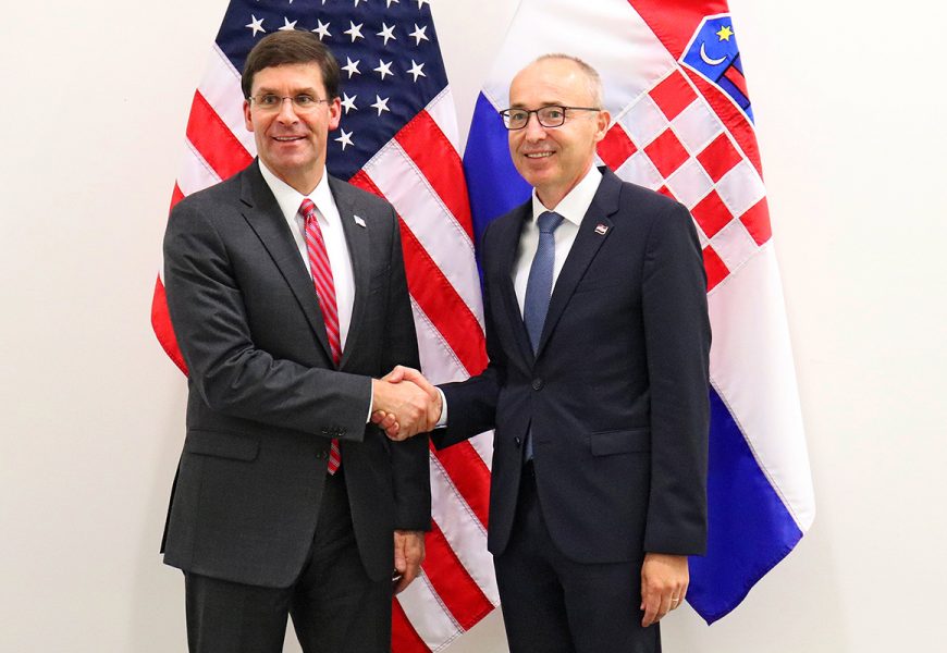 Damir Krstičević i Mark Esper