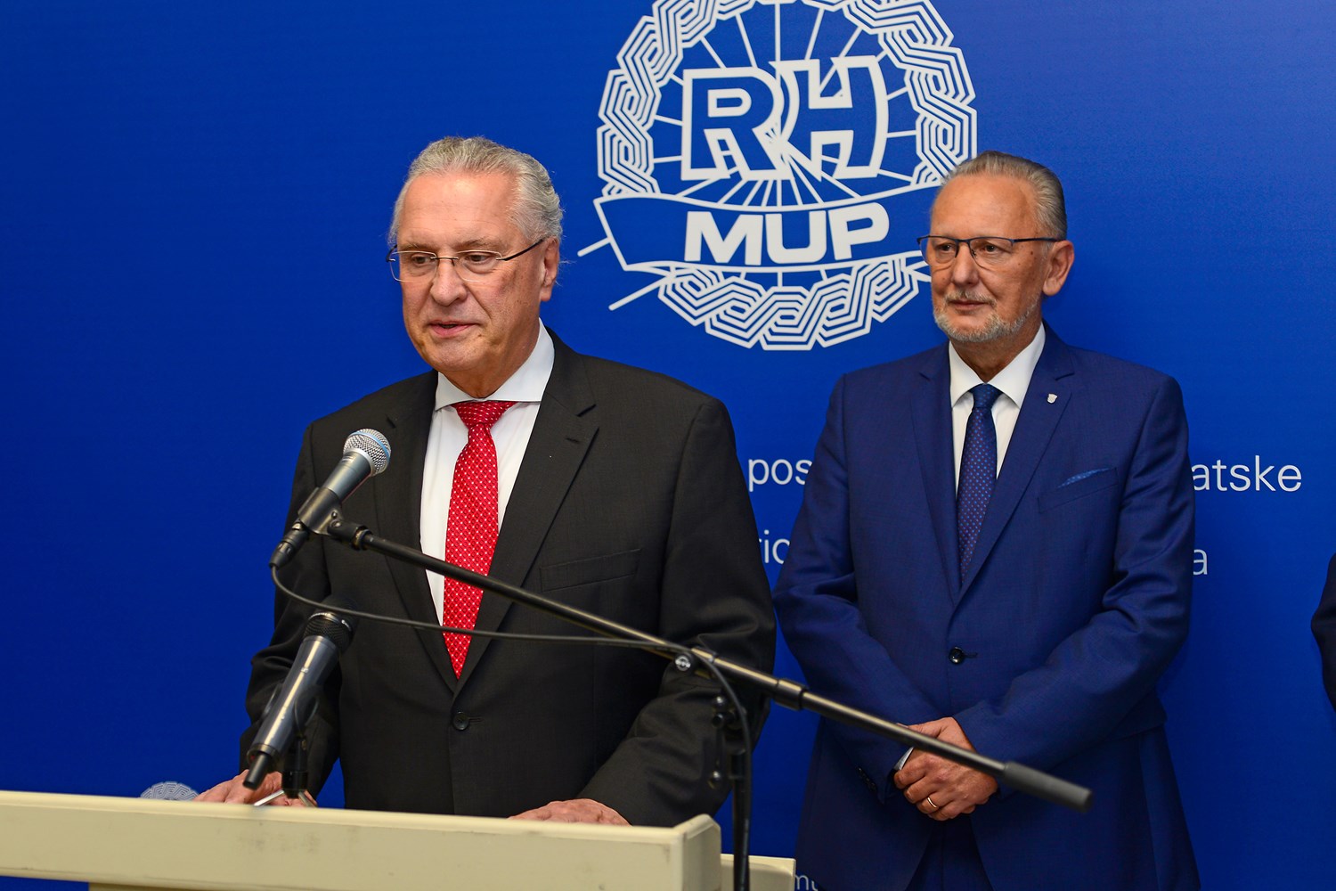 Joachim Herrman i Davor Božinović