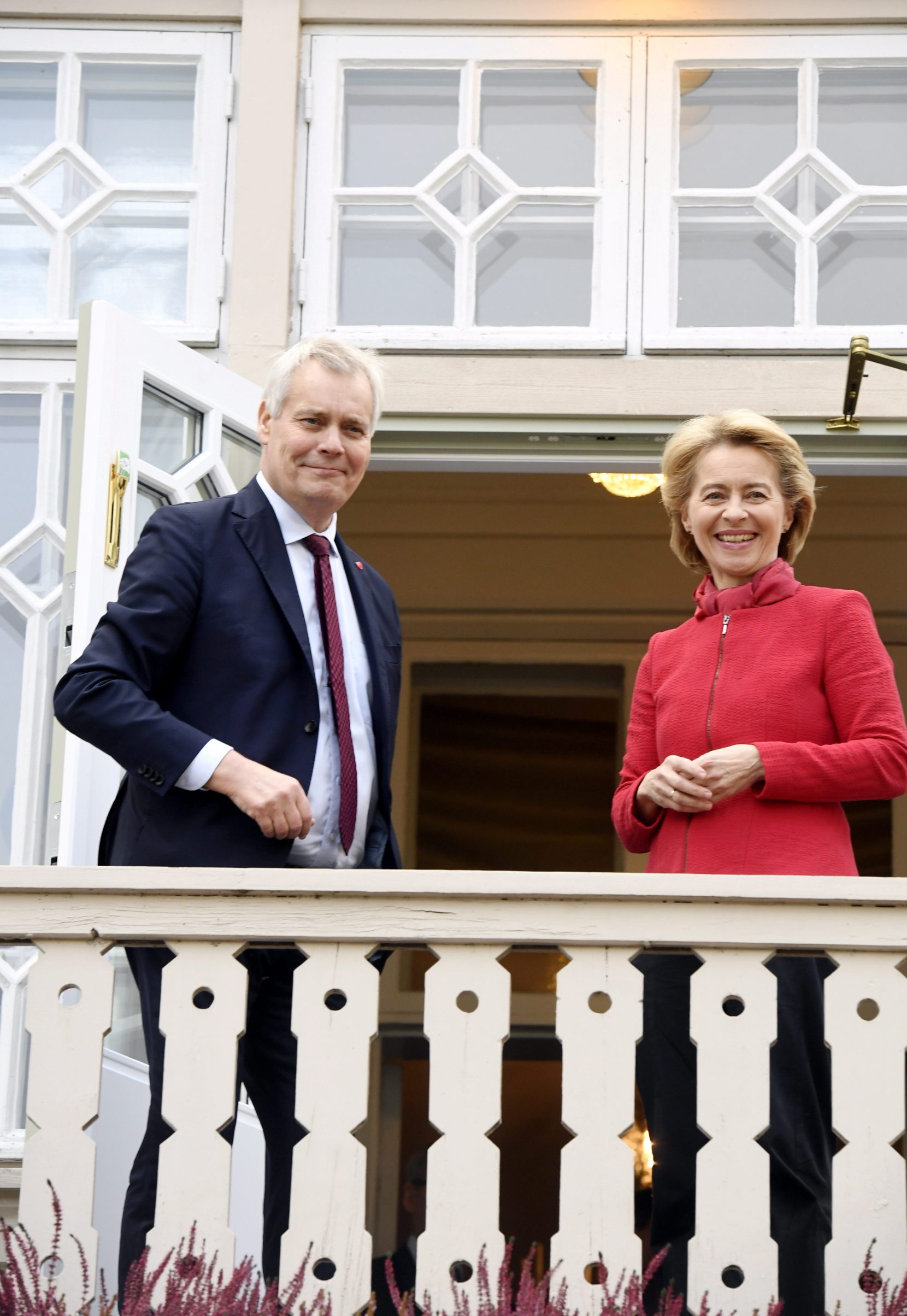 Antti Rinne i Ursula Von der Leyen