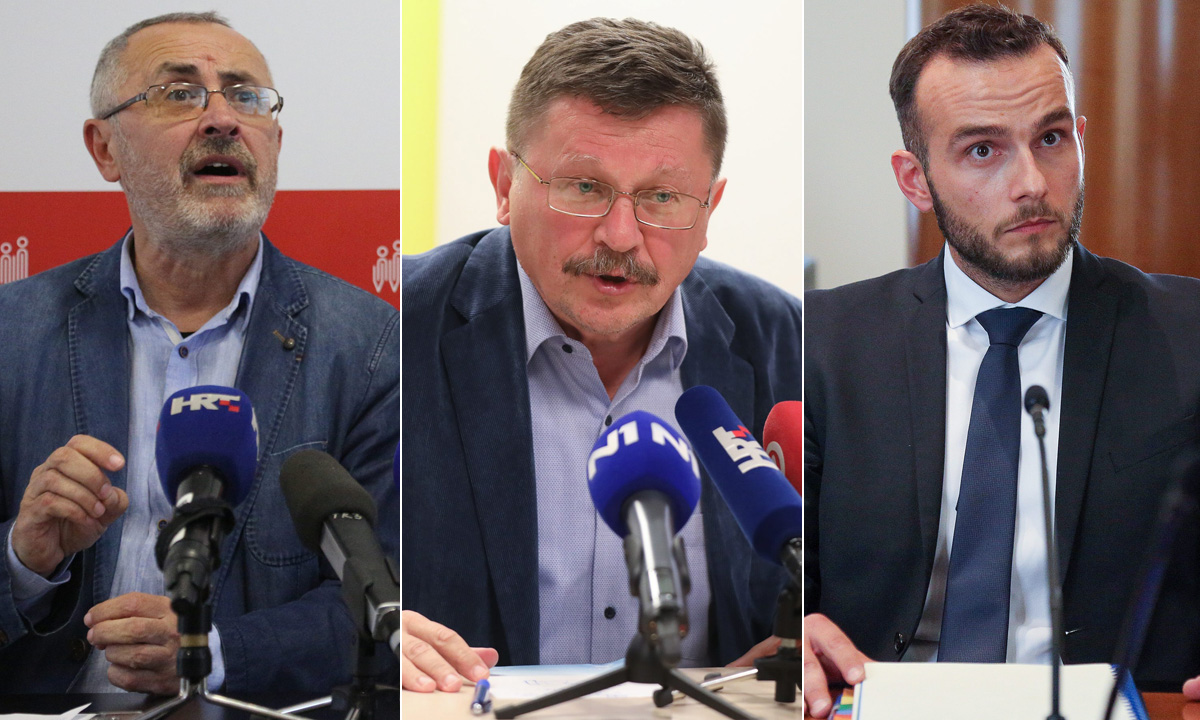 Željko Stipić, Vilim Ribić, Josip Aladrović