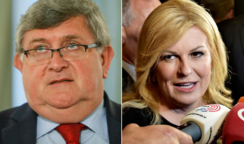 Vojko Obersnel i Kolinda Grabar-Kitarović
