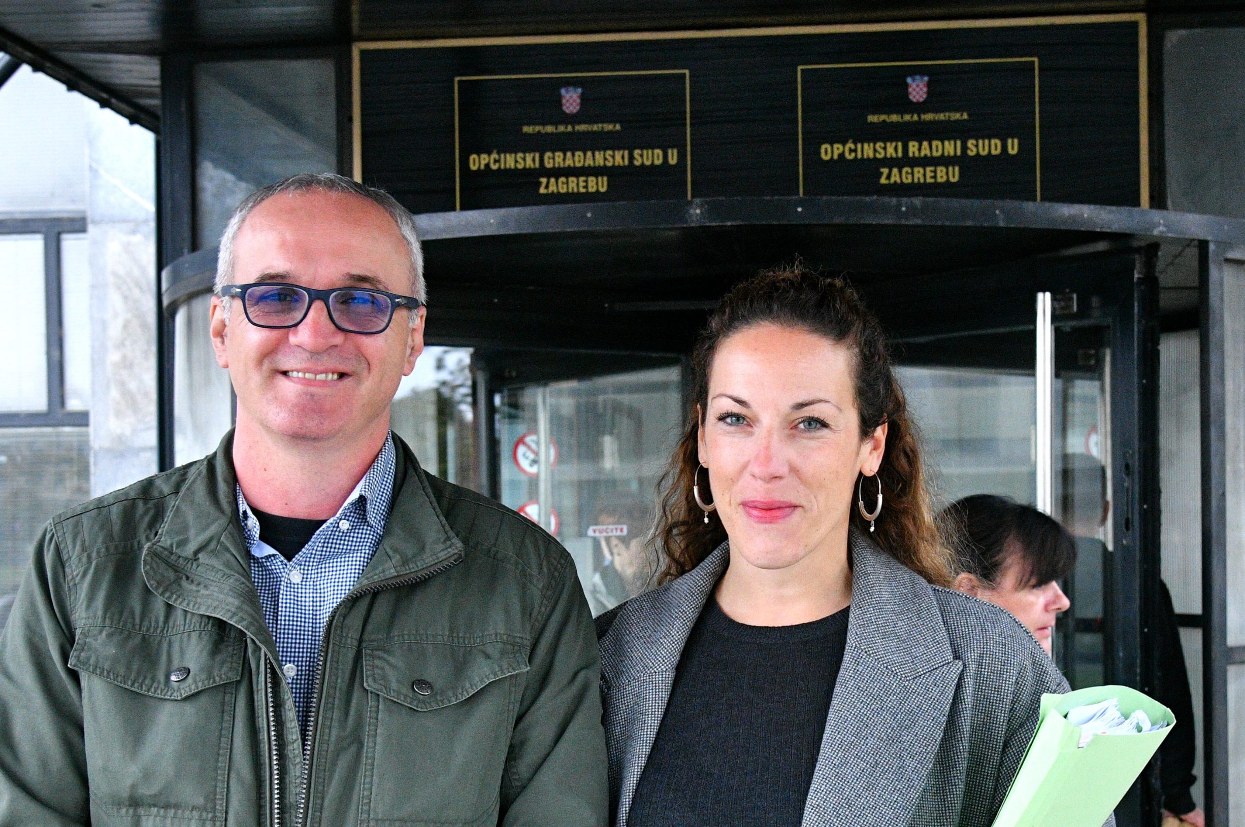 Hrvoje Zovko i odvjetnica Vanja Jurić