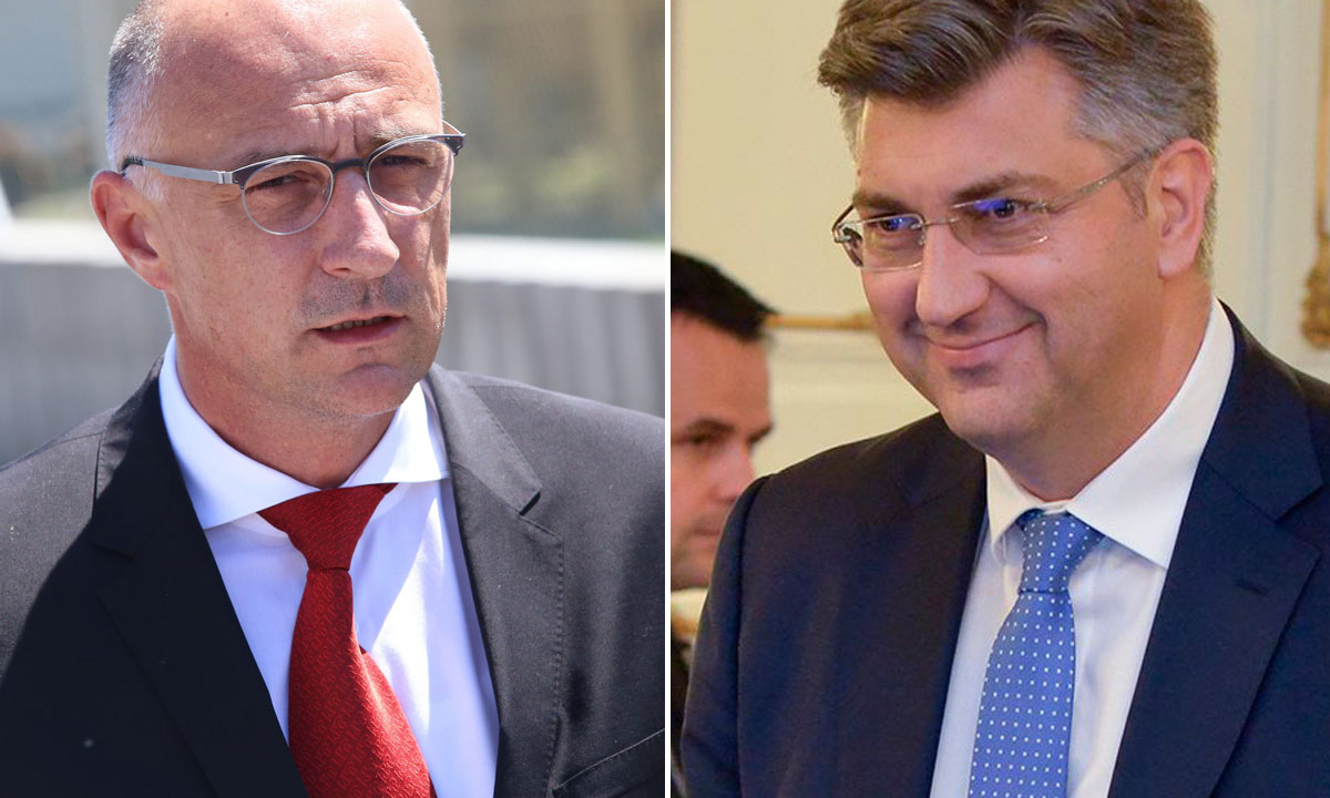 Ivan Vrdoljak i Andrej Plenković