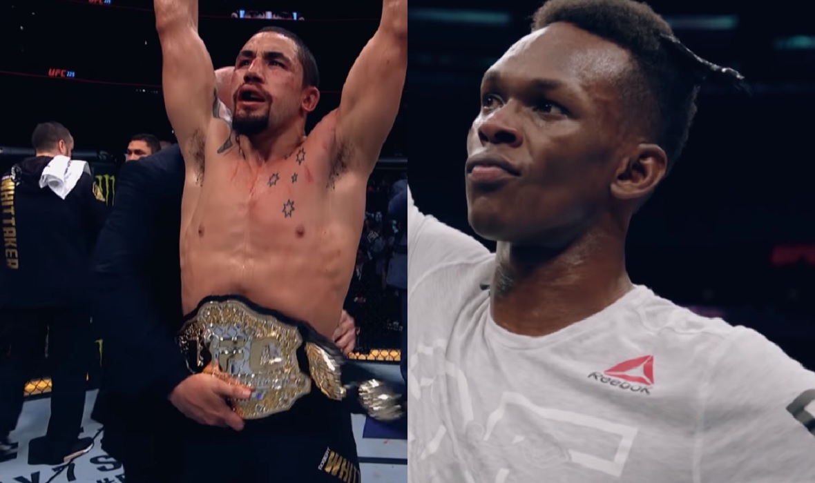 Robert Whitaker i Israel Adesanya