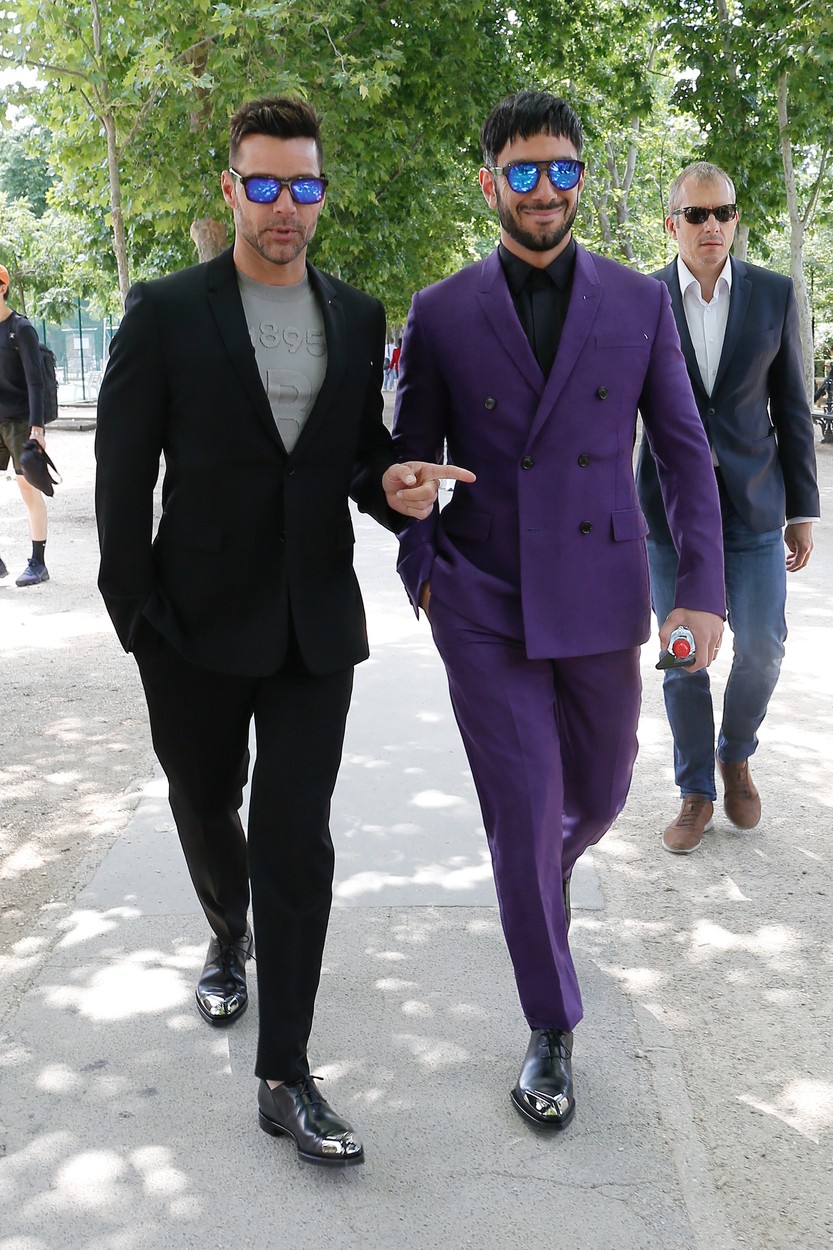 Ricky Martin i Jwan Yosef