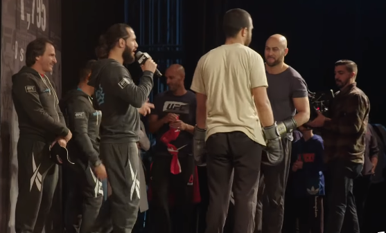Masvidal s fanovima