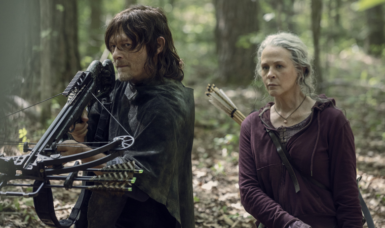 Norman Reedus i Melissa McBride