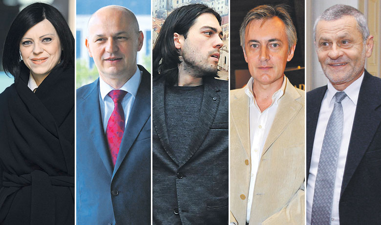 Mirela Holy, Mislav Kolakušić, Ivan Vilibor Sinčić, Miroslav Škoro, Dragutin Lesar