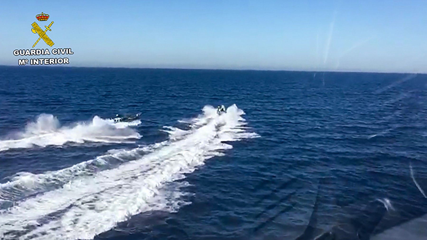 Sudar policijskog i odbjeglog broda na jugu Španjolske