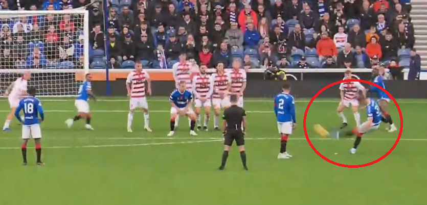 barišić gol glasgow rangers foto screenshot
