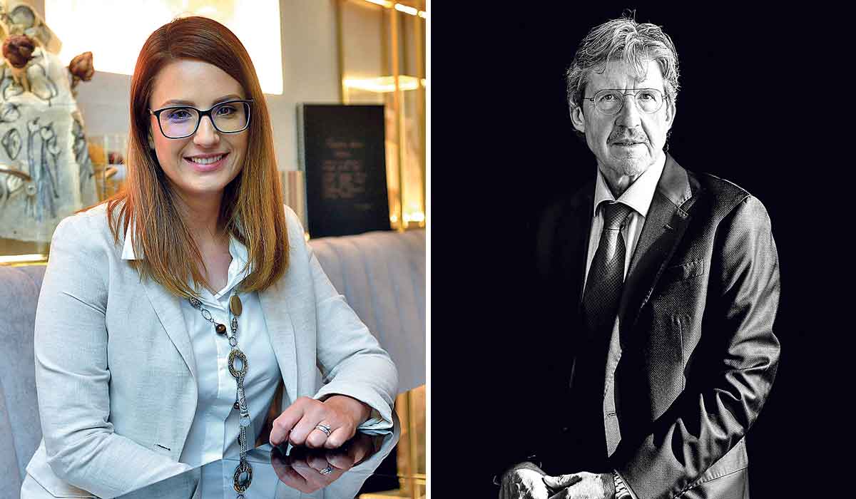 Mia Pećina Drašković (šefica Filmskog ureda grada Zagreba); Chris Marcich (ravnatelj HAVC-a)