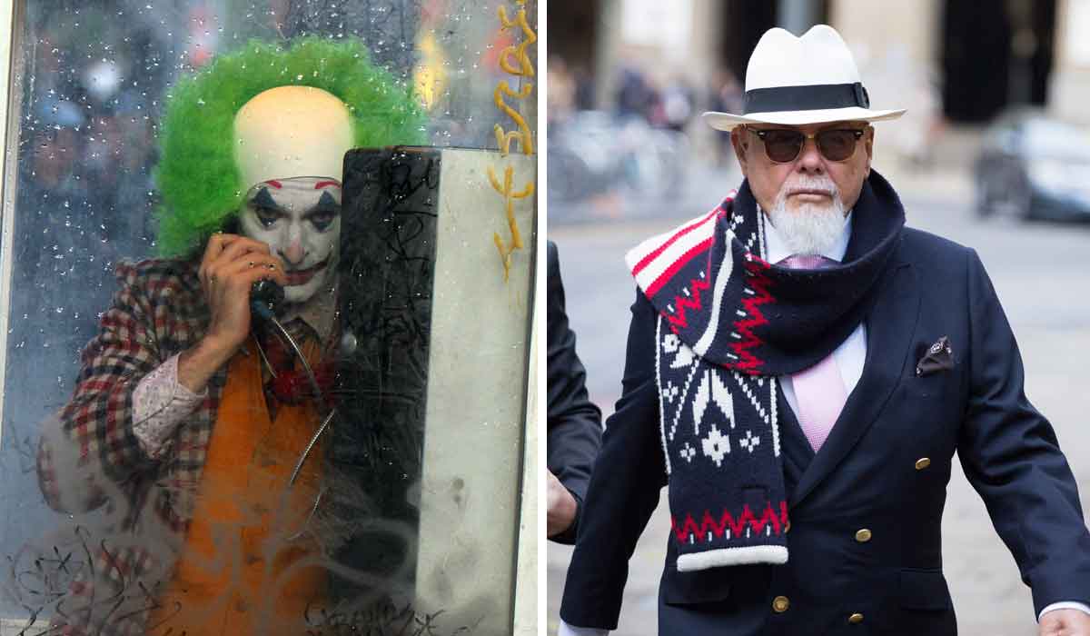 Joaquin Phoenix u filmu 'Joker'; pjevač Gary Glitter koji je 2015. zatvoren zbog pedofilije
