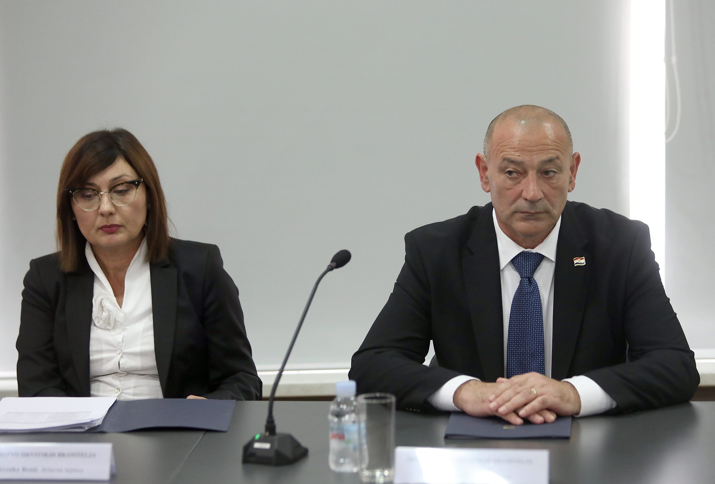 Nevenka Banić i ministar hrvatskih branitelja Tomo Medved