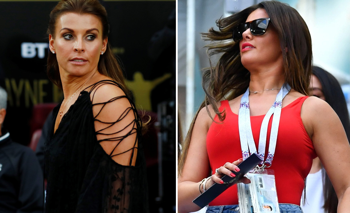 Coleen Rooney (lijevo) i Rebekah Vardy (desno)