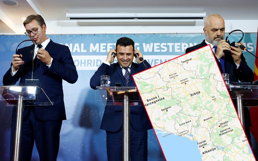 Aleksandar Vučić, Zoran Zaev i Edi Rama