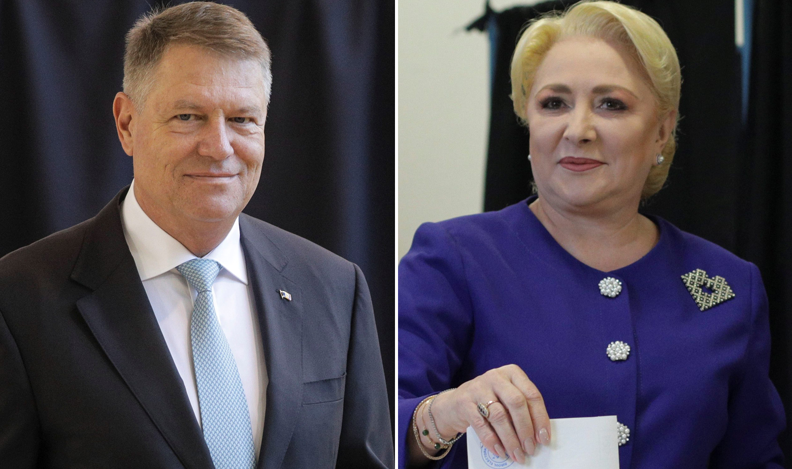 Klaus Iohannis i Viorica Dancila