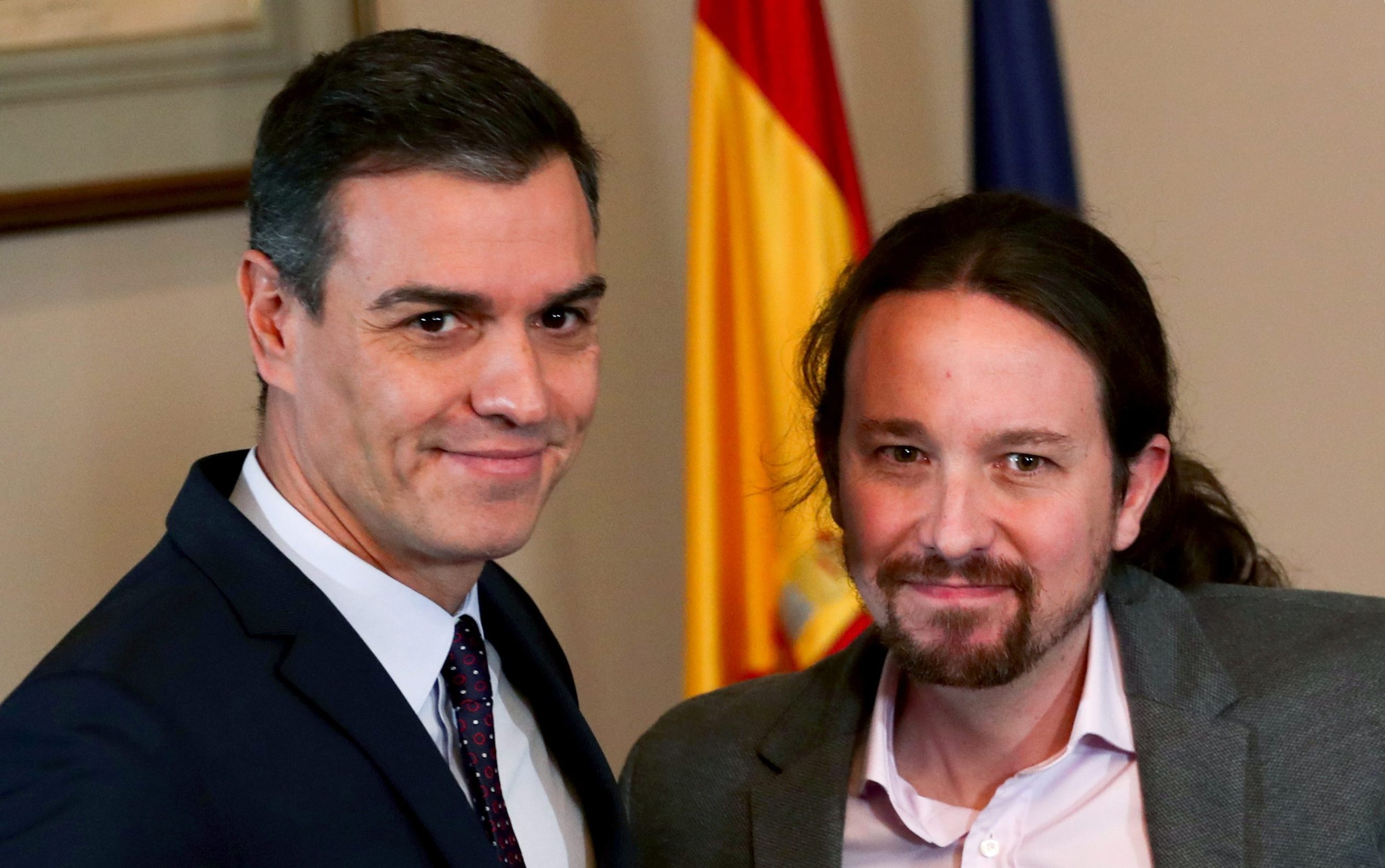 Pedro Sanchez i Pablo Iglesias
