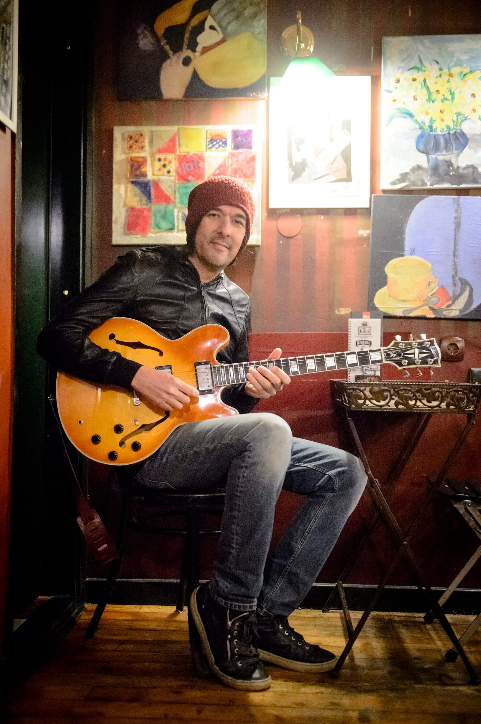 Yogi Lonich u kafiću Milčec snimljen 2018.