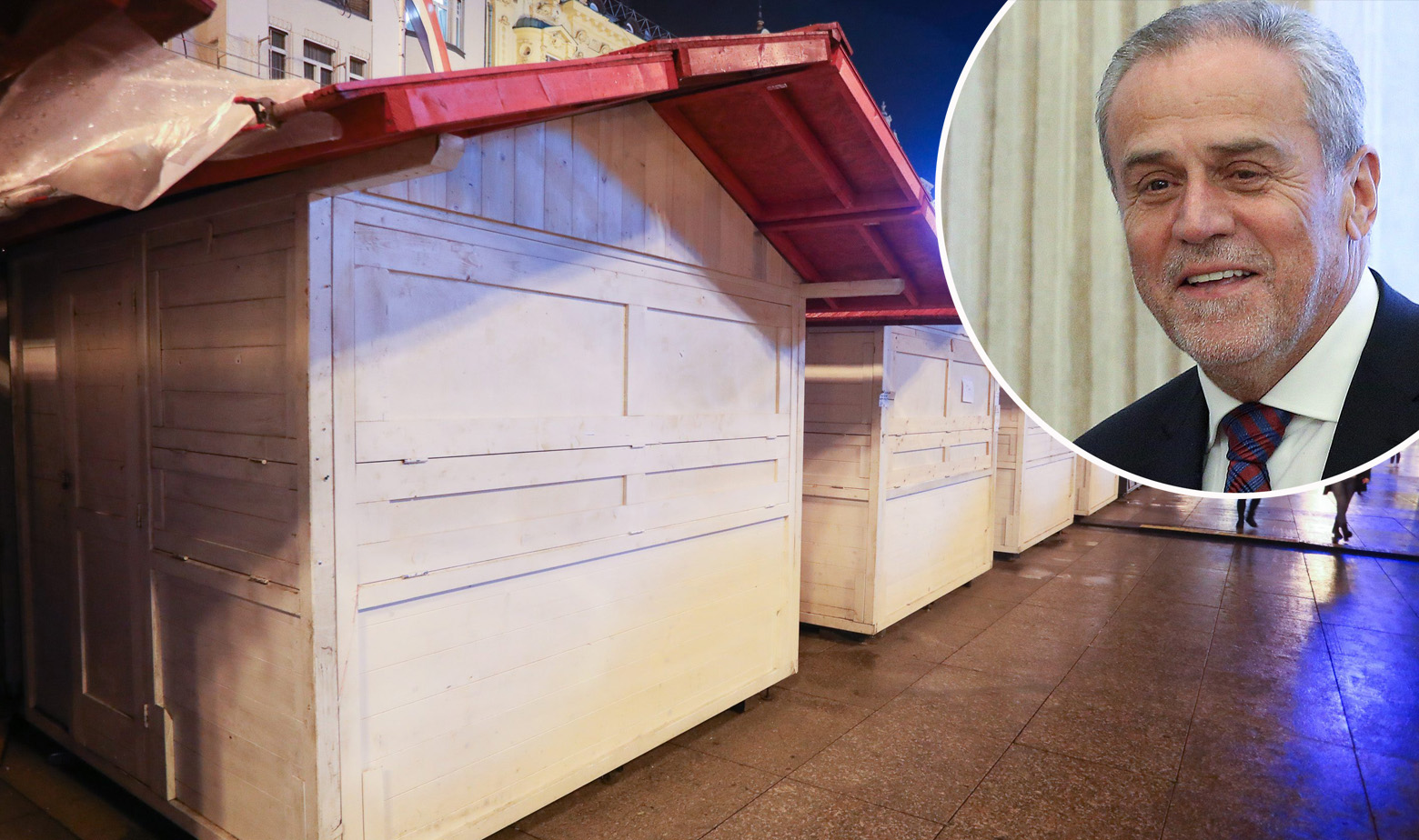 Drvene kućice na Trgu bana Jelačića