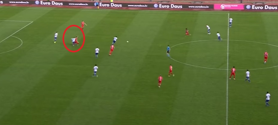 hajduk osijek 2-2 gol faul