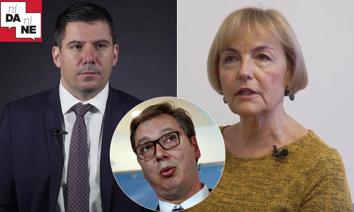 Nikola Grmoja, Aleksandar Vučić, Vesna Pusić