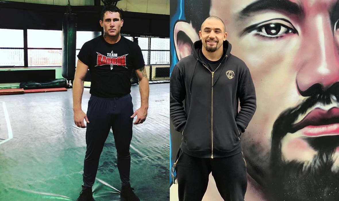 Darren Till i Robert Whittaker