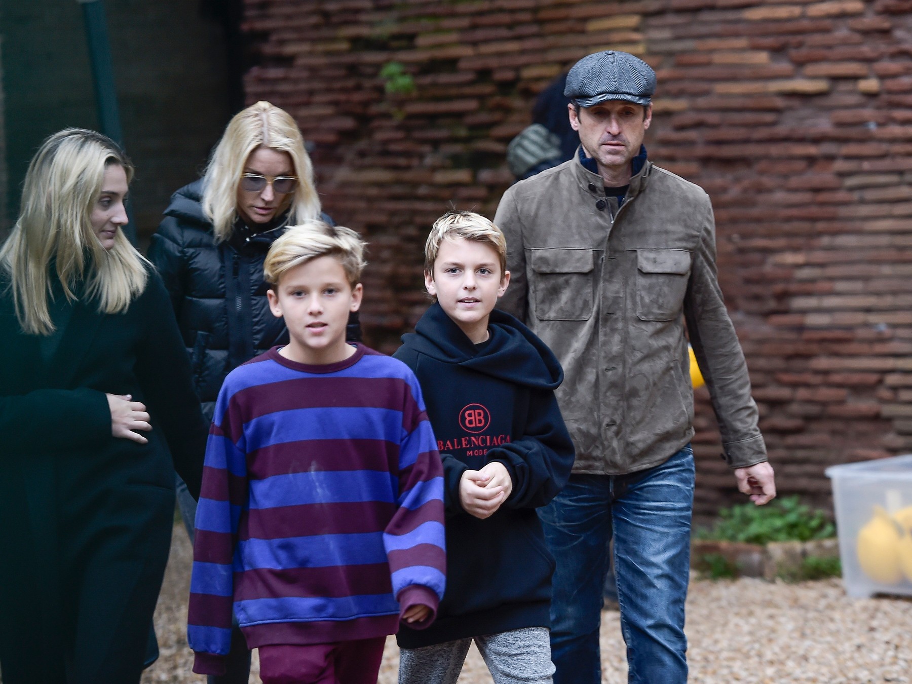 Patrick Dempsey sa suprugom Jillian Fink i troje djece, sinom Tallulah Fyfe i blizancima Darbyjem Galenom i Sullivanom Patrickom