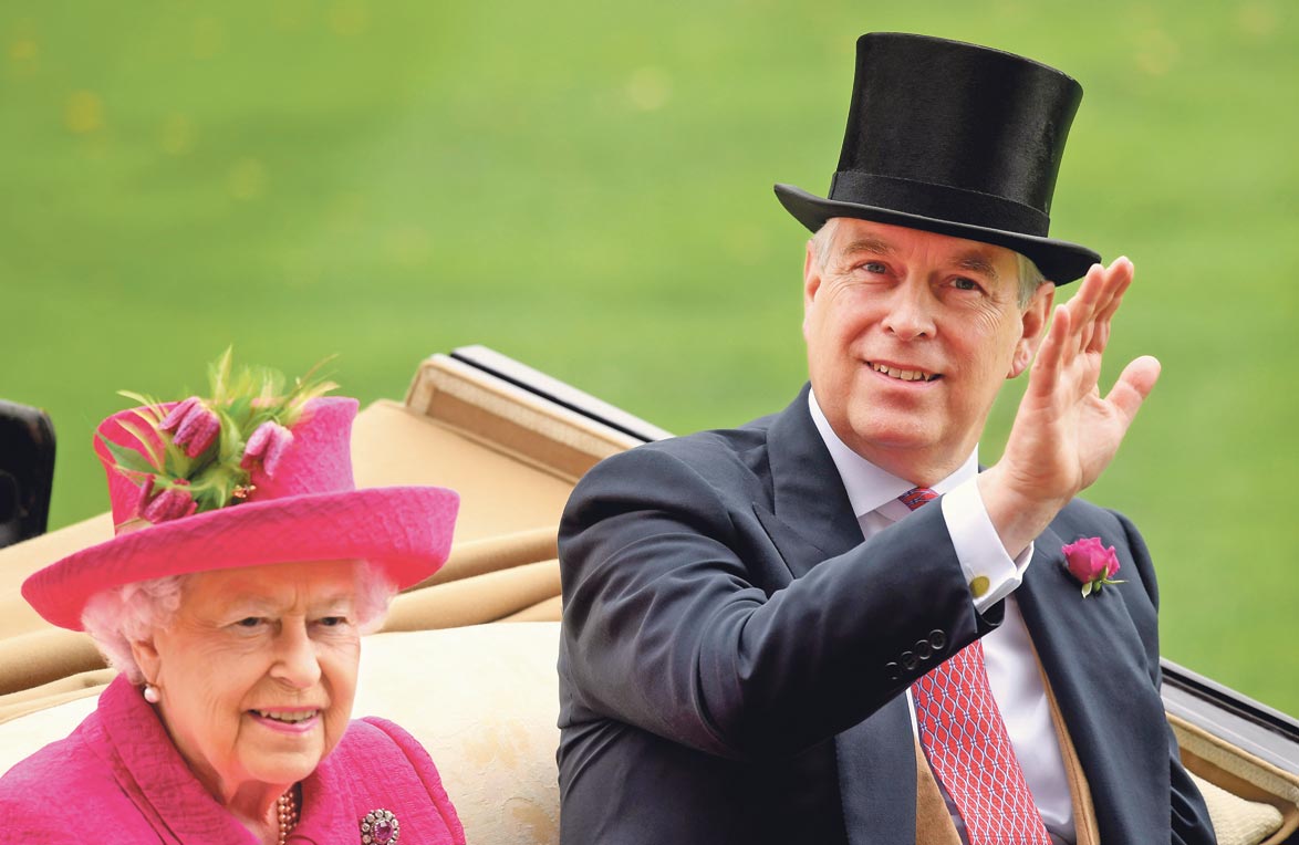 kraljica Elizabeta i princ Andrew