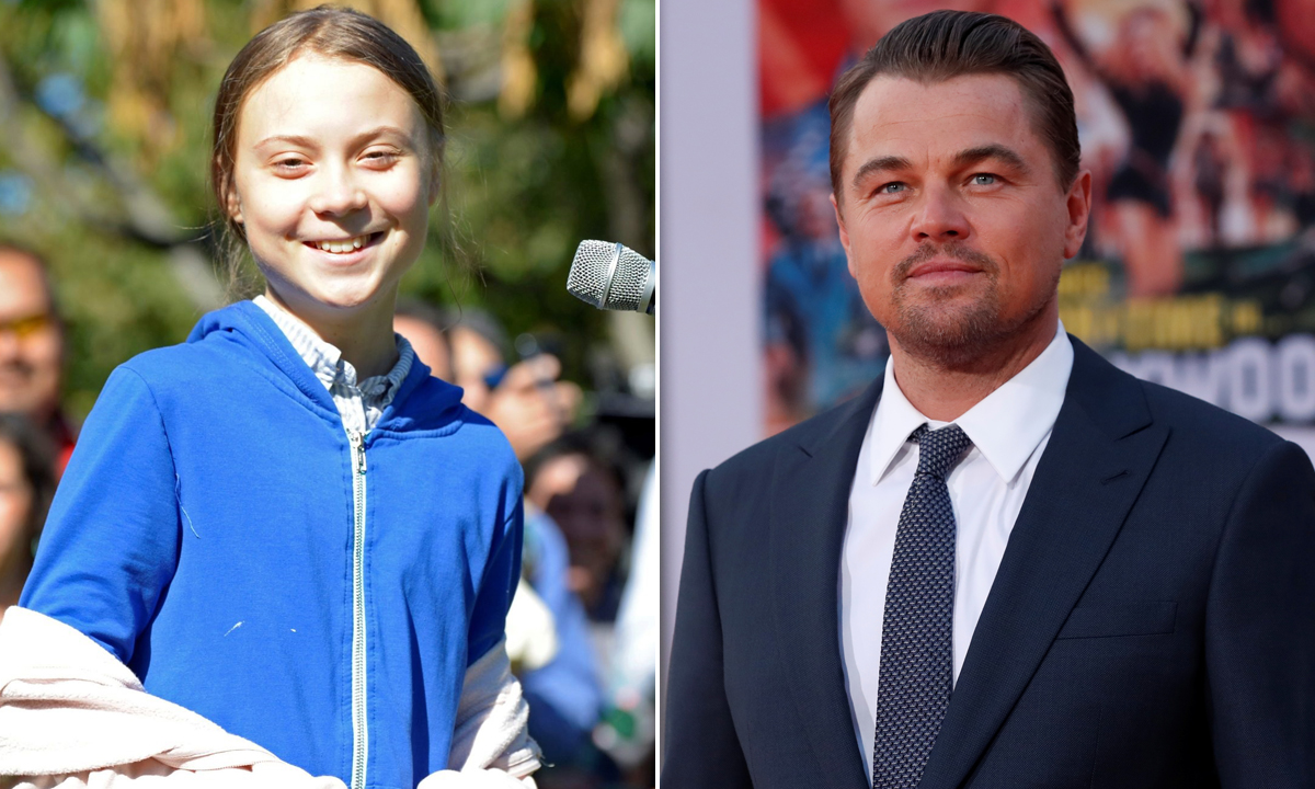 Greta Thunberg i Lonardo DiCaprio
