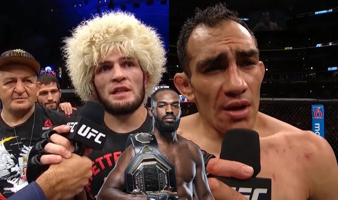 Khabib Nurmagomedov, Jon Jones i Tony Ferguson